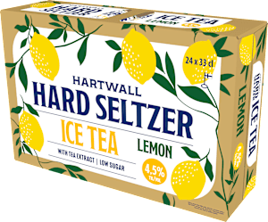 Hartwall Hard Seltzer Ice Tea Lemon 24x33 cl