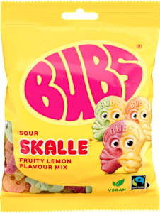 Bubs Fruity Lemon Skalle 90 g