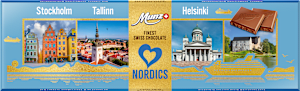 Munz Milk Chocolate Greetings from Nordics 300 g