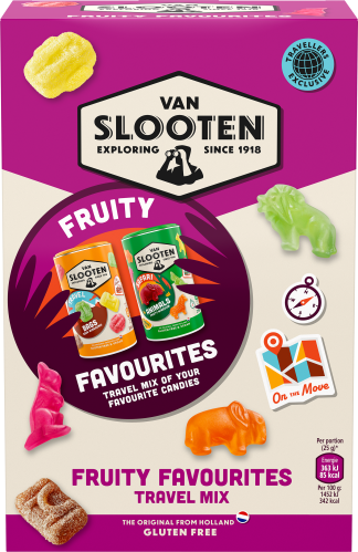Van Slooten 4 X 225 Gram Sweet & Salty Licorice Salmiak Figures Mix Gluten Free | UK - View #3