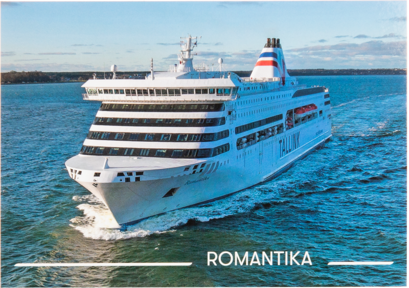 Tallink Silja Line Postcard ROMANTIKA
