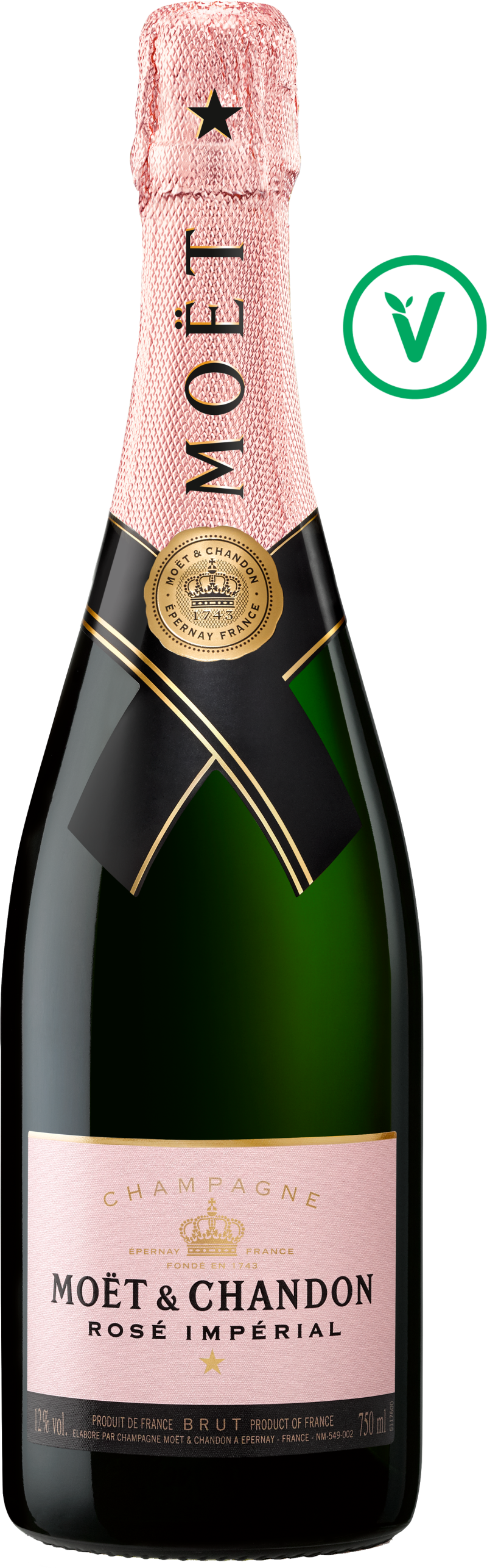 Moet & Chandon - Rose Imperial 75 cl 12% vol