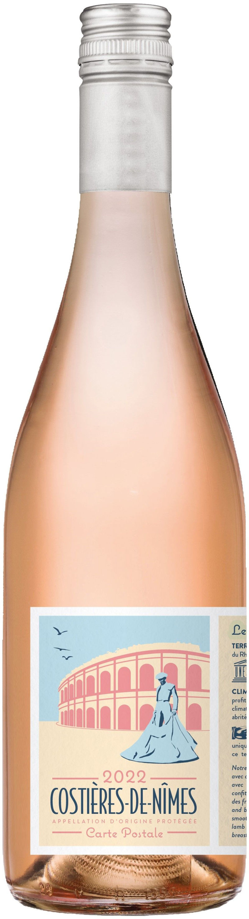 Carte Postale - Costieres-de Nimes Rose 75 cl 13% vol