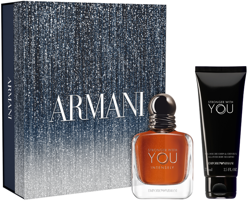 Giorgio Armani Emporio Stronger With You Intensely EdP Set: EdP