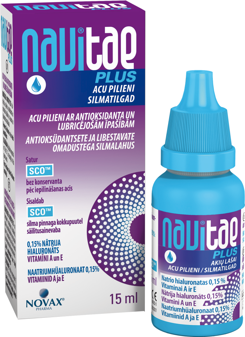 Novax Pharma - Navitae Plus Eye Drops 15 ml