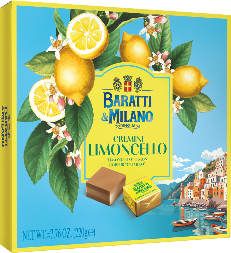 Baratti & Milano - Cremino Limoncello gift box 220 g
