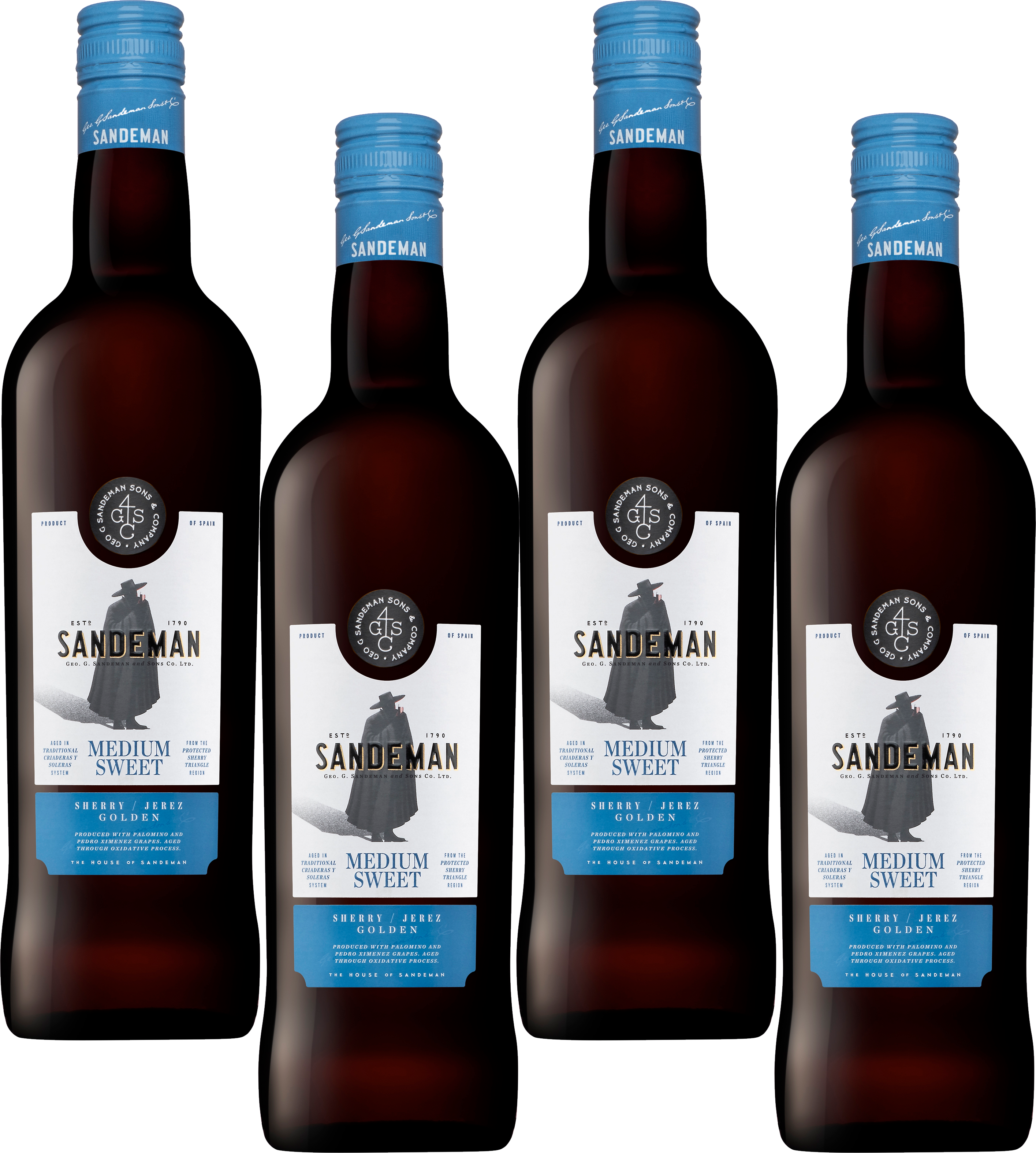 Sandeman Sherry Medium Sweet 4x75 cl