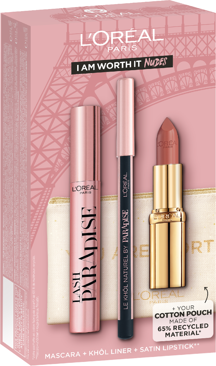 L'Oréal Paris - I Am Worth It Nude Set