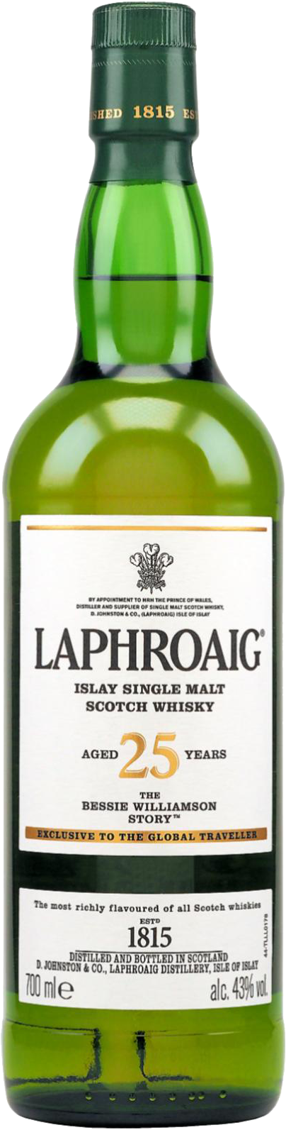 ウイスキー Laphroaig 25 Year Old 700ml 2015 Laphroaig 25 Year 2015 - 750 ML | Whiskey