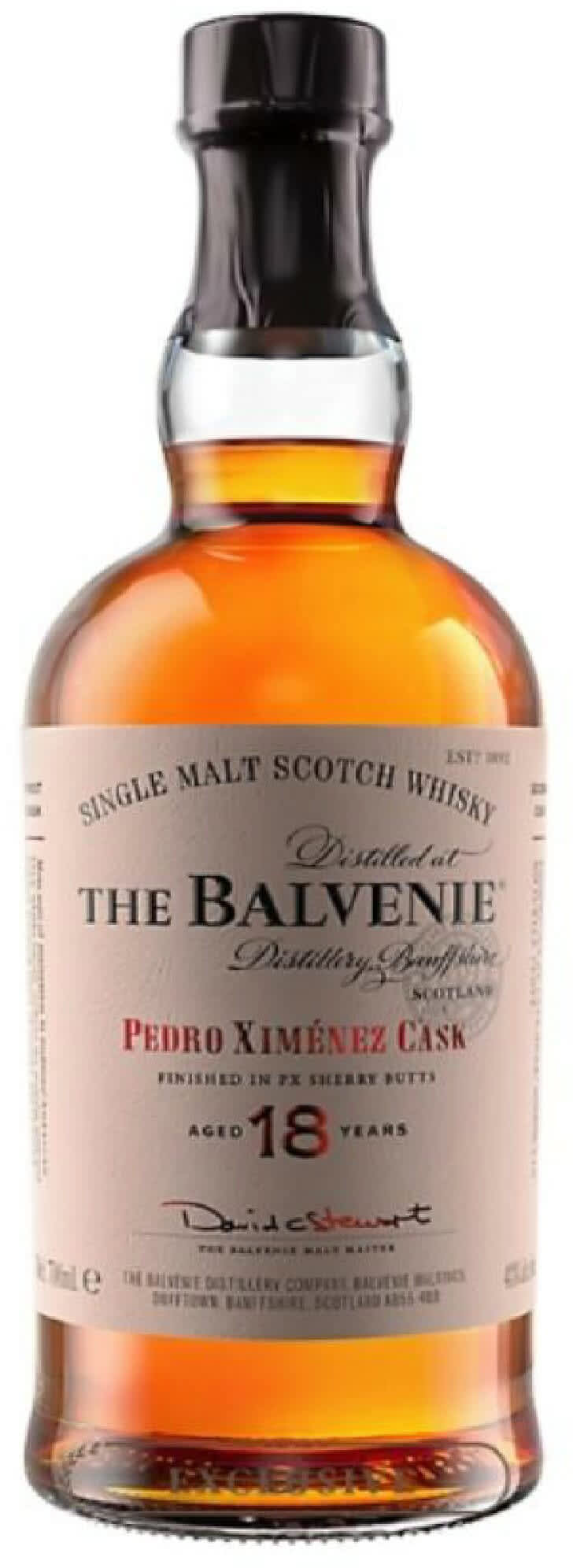The 18年 Balvenie Pedro Ximénez Cask
