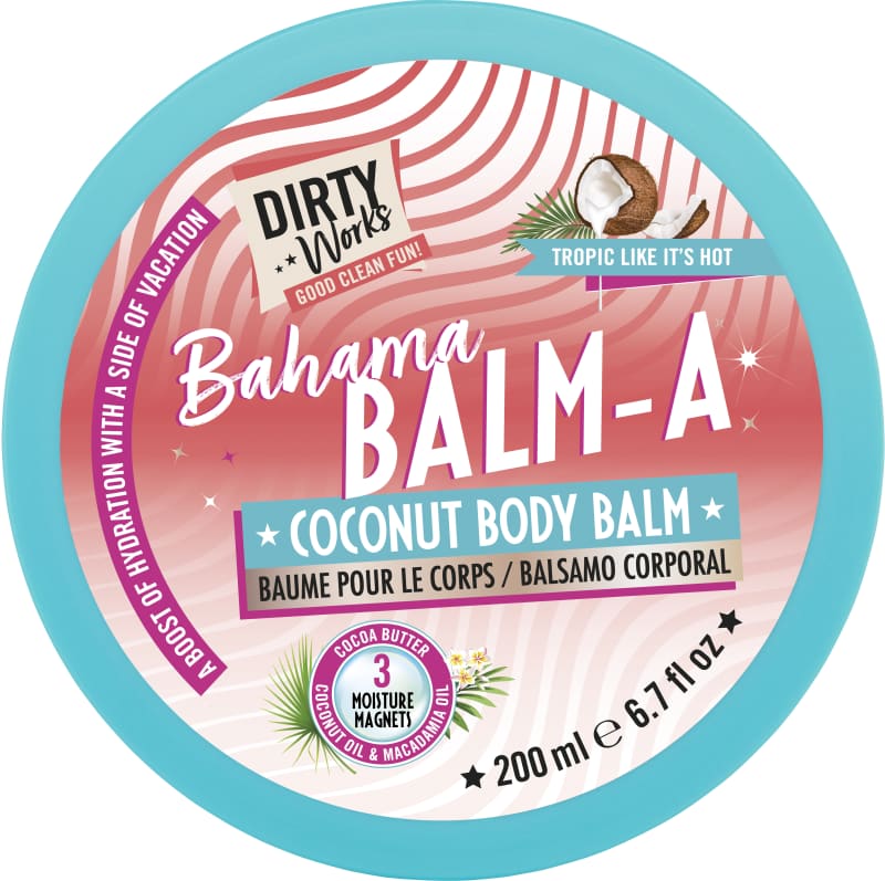 Dirty Works - Bahama Balm-A Coconut Body Balm 200 ml