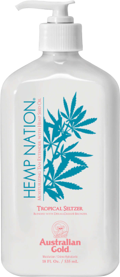 Australian Gold - Hemp Nation Tropical Seltzer Tan Extender 535 ml
