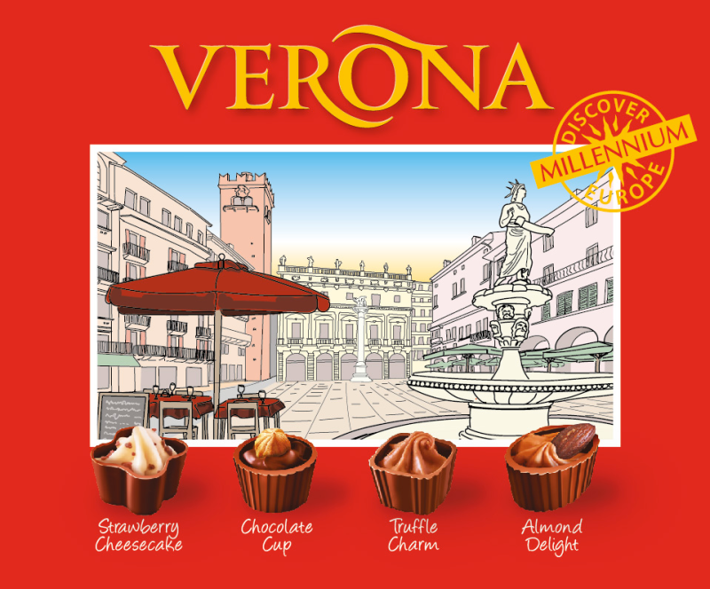 Millennium - Gift Chocolates VERONA 110 g