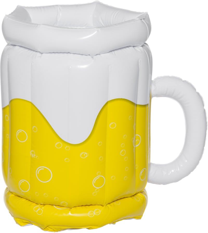 Tammer Brands - Cooler Inflatable Pint White/ Yellow