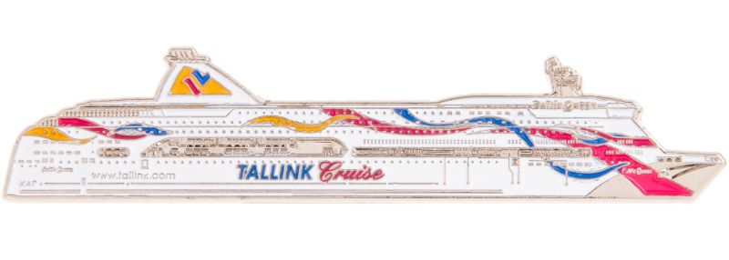 Magnet Baltic Queen 80mm Tallink Silja Line