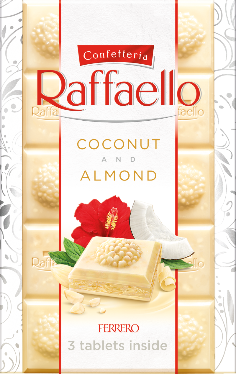 Ferrero - Raffello Tablets 3-pack 270 g