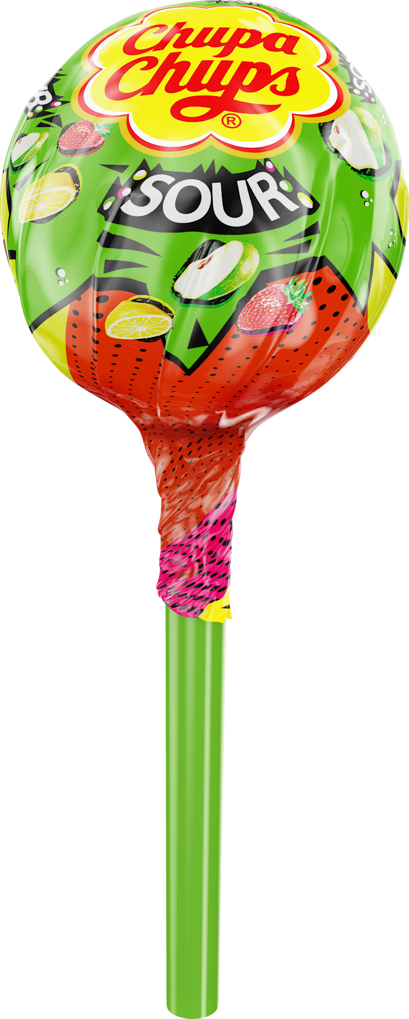 Chupa Chups - Mega Lollipop Sour 180 g