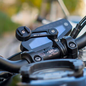 SP CONNECT Moto Bundle fixed on Handlebar - Samsung S20