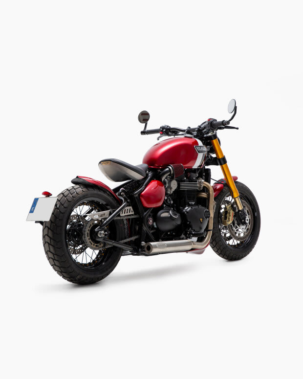 triumph thruxton 1200r cafe racer tamarit turXton