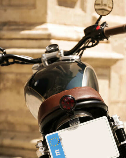 Tamarit bike number 37 | Guildford with a Bonneville Carb engine