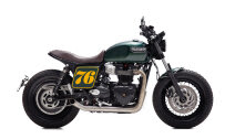 Tamarit bike number 52  A motorcycle with Triumph Bonneville T120