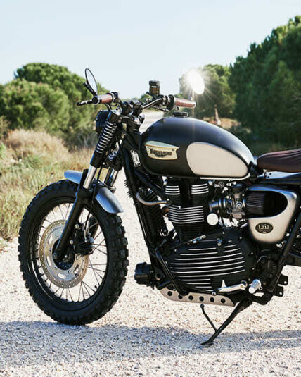 Tamarit motorcycle number 56 | A bike with Triumph