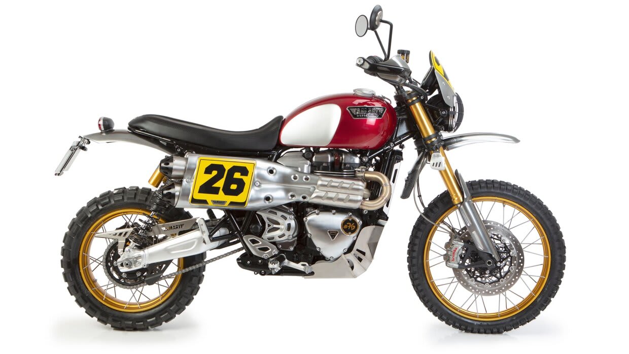 triumph scrambler 1200xe scrambler dakar