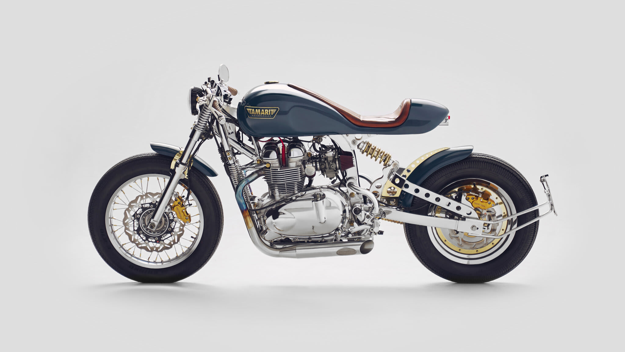 triumph bonneville t100 cafe racer tamarit monaco