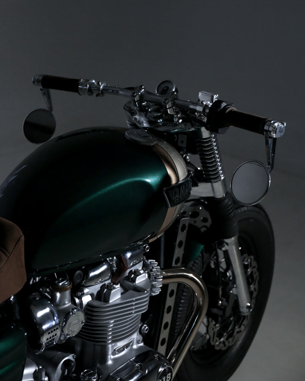 triumph bonneville t120 brat style tamarit coffee snob