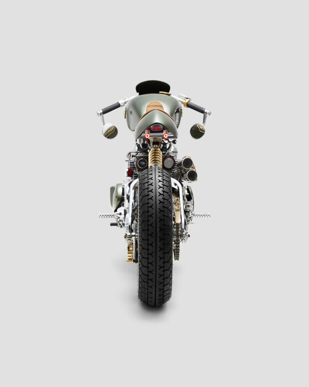 triumph thruxton 900 cafe racer tamarit dr.banner