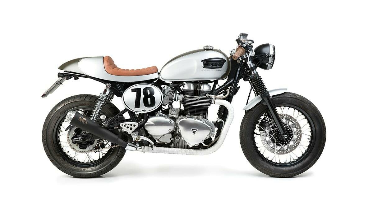 triumph thruxton 900 cafe racer tamarit no limits