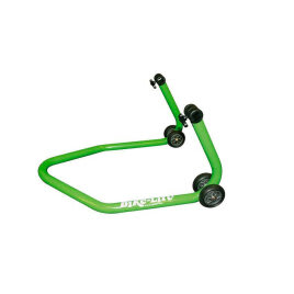 Bike Lift cavalletto posteriore universale verde con staffe a "V"