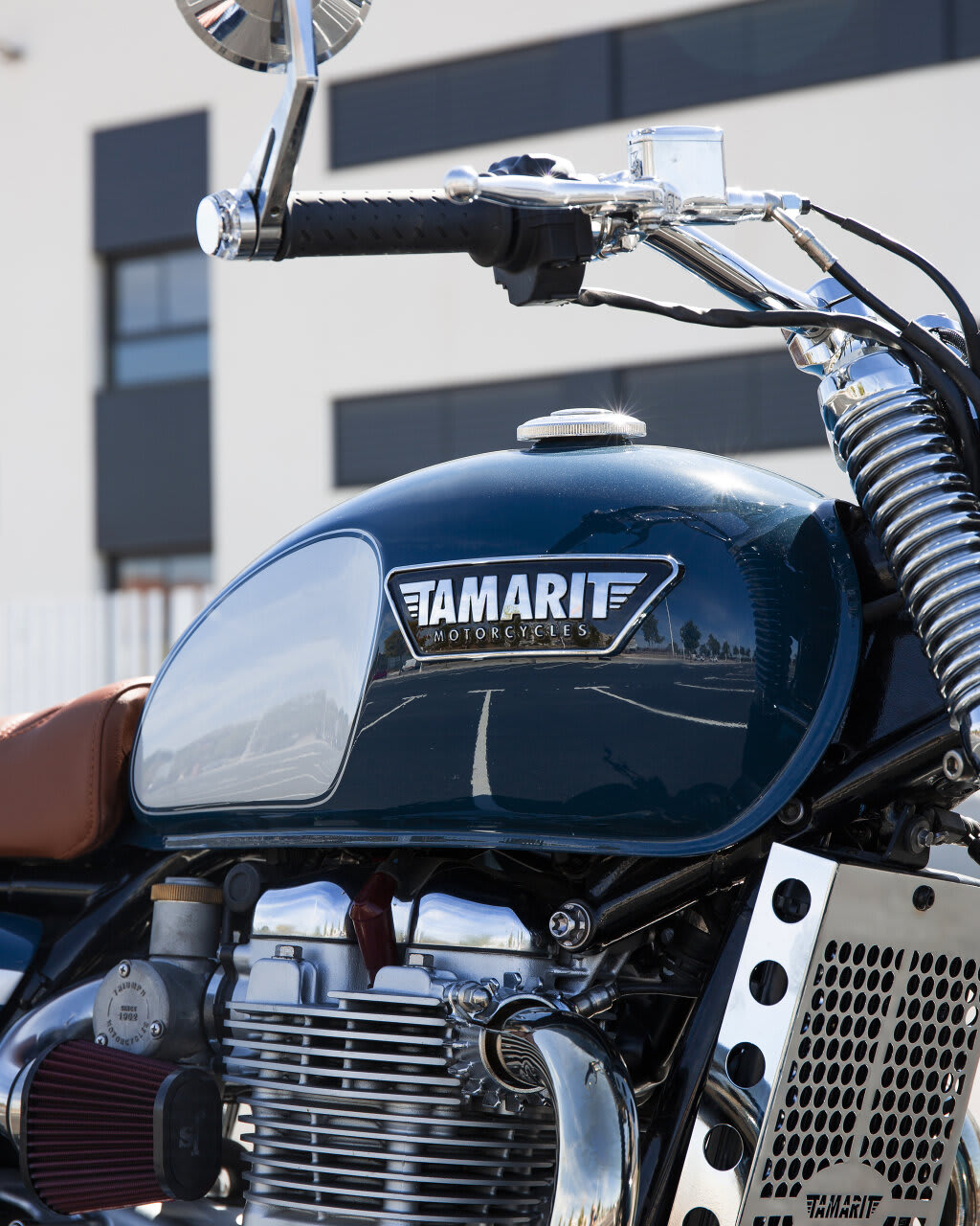 triumph bonneville t120 brat style tamarit coffee snob