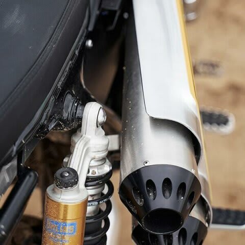 Dakar exhaust