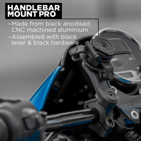 Motorcycle smartphone holder QUAD LOCK PRO - handlebar holder