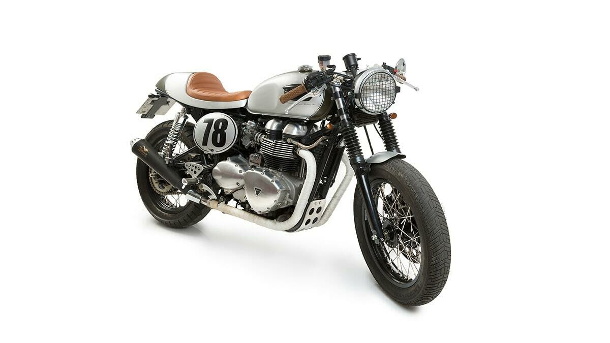 triumph thruxton 900 cafe racer tamarit no limits