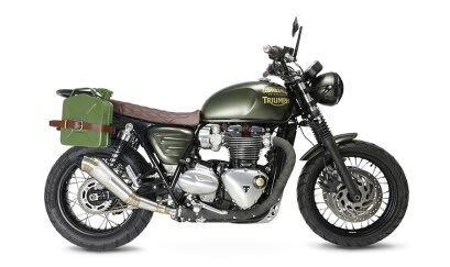 Triumph Bonneville T120 Brat Style Muralla