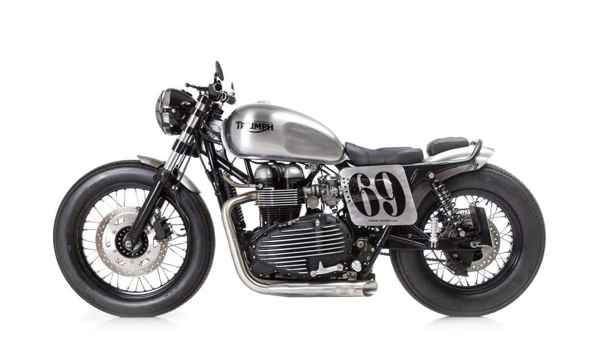 triumph bonneville t100 custom tamarit speedster