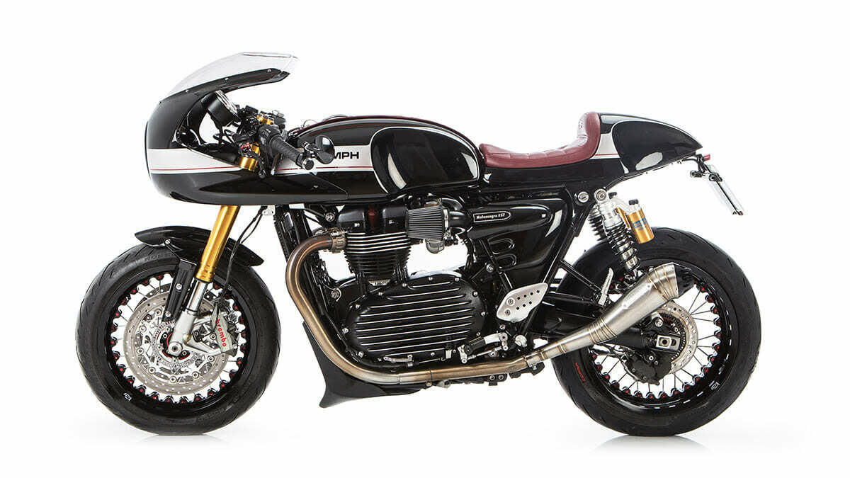 triumph thruxton 1200R cafe racer tamarit malasangre