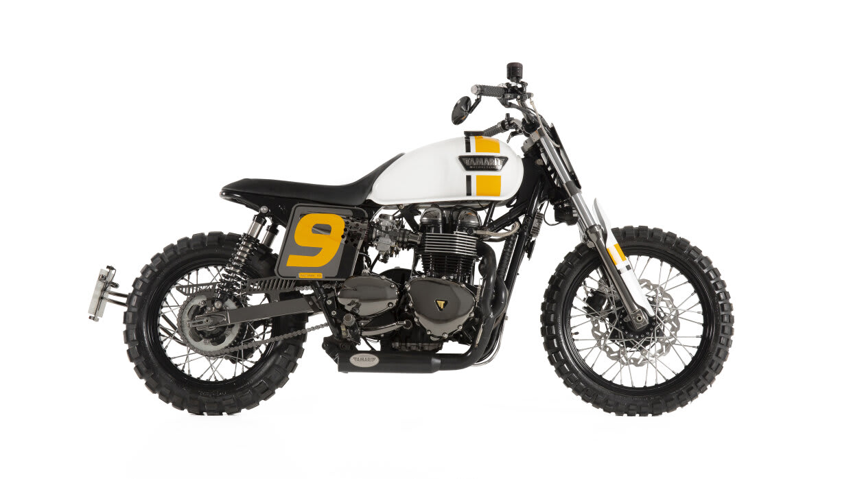 triumph bonneville t100 tracker tamarit antares