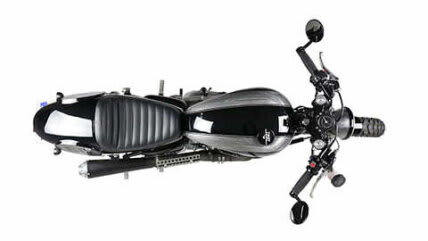 Tamarit bike number 20 | Black Moustache Thruxton in brushed