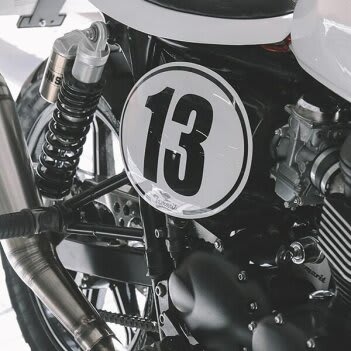 Triumph street scrambler number board hotsell