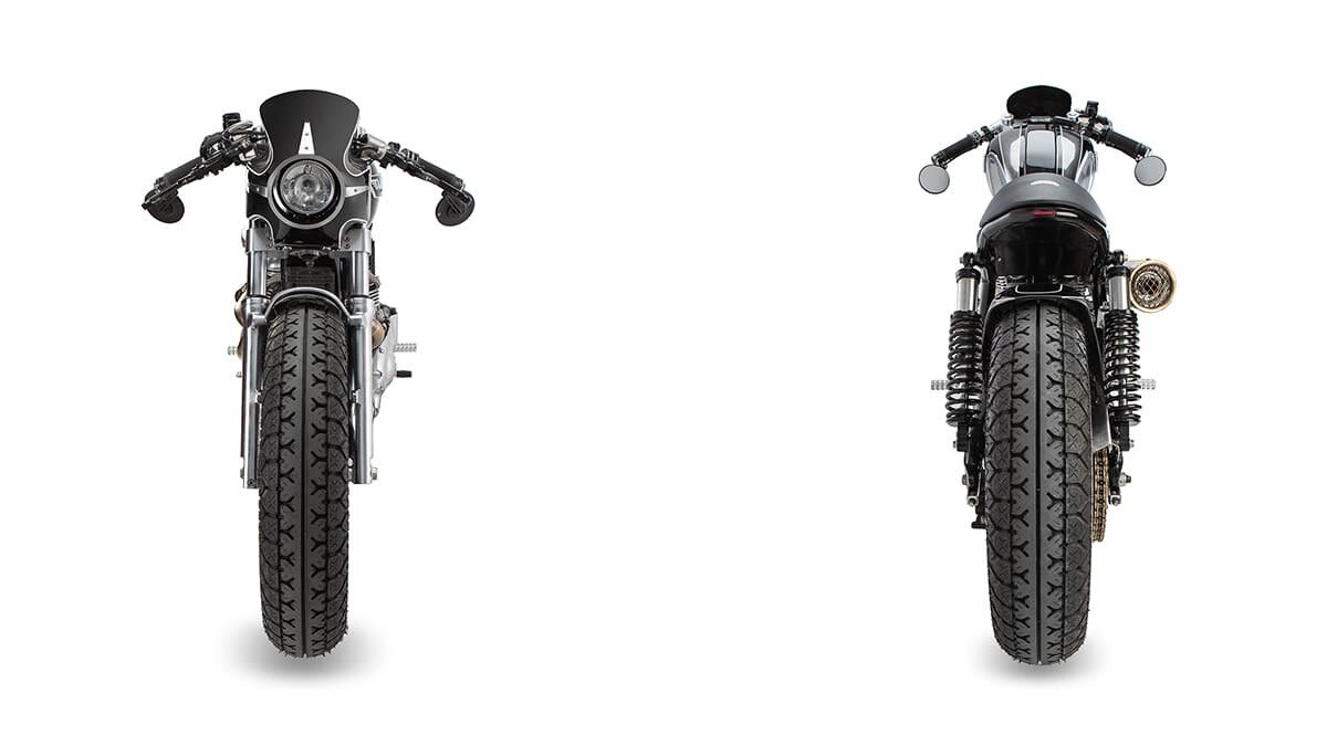 triumph bonneville t100 cafe racer tamarit gotham