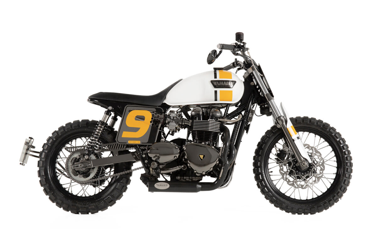 Terry Knight Racing Frames Triumph Custom Dirt Track Bikes | Tamarit Motorcycles