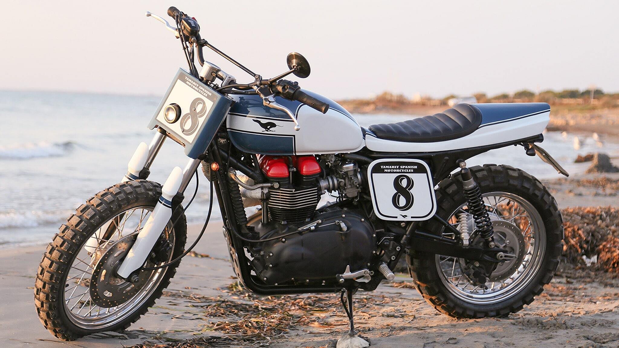 triumph bonneville dirt track tamarit neptuno