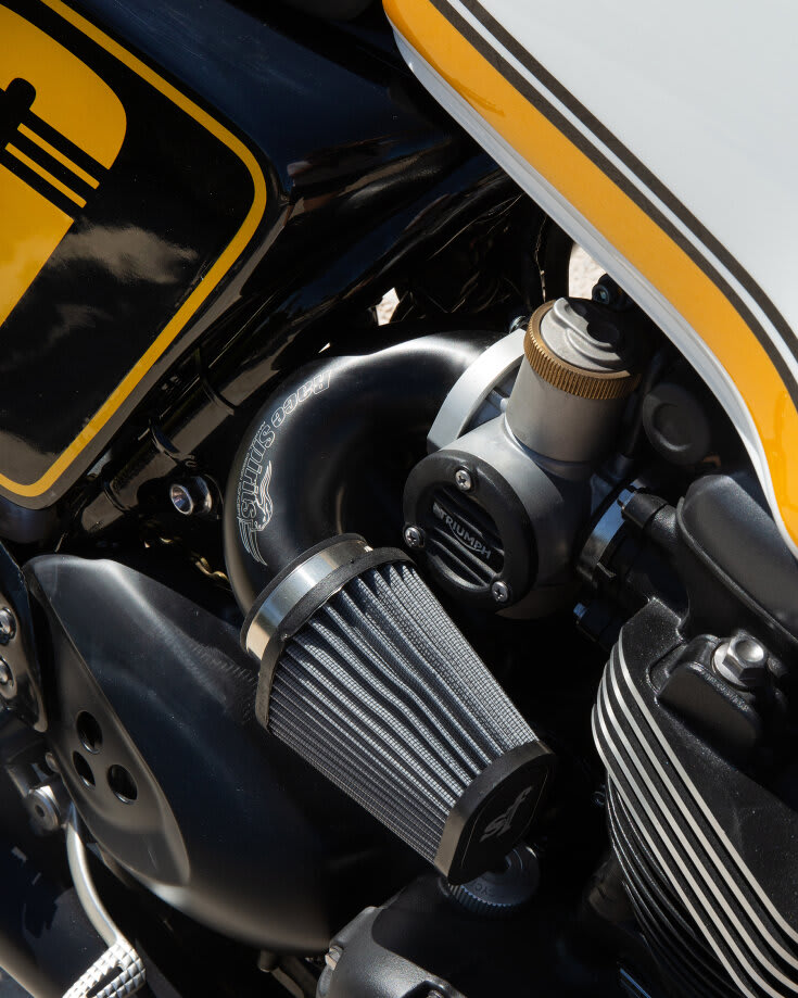123 espartana thruxton 1200r brat style tamarit