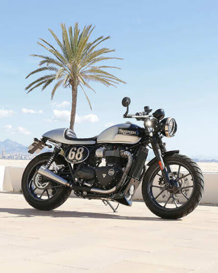 Tamarit bike number 29 | ComeBack, the first project with Street Twin