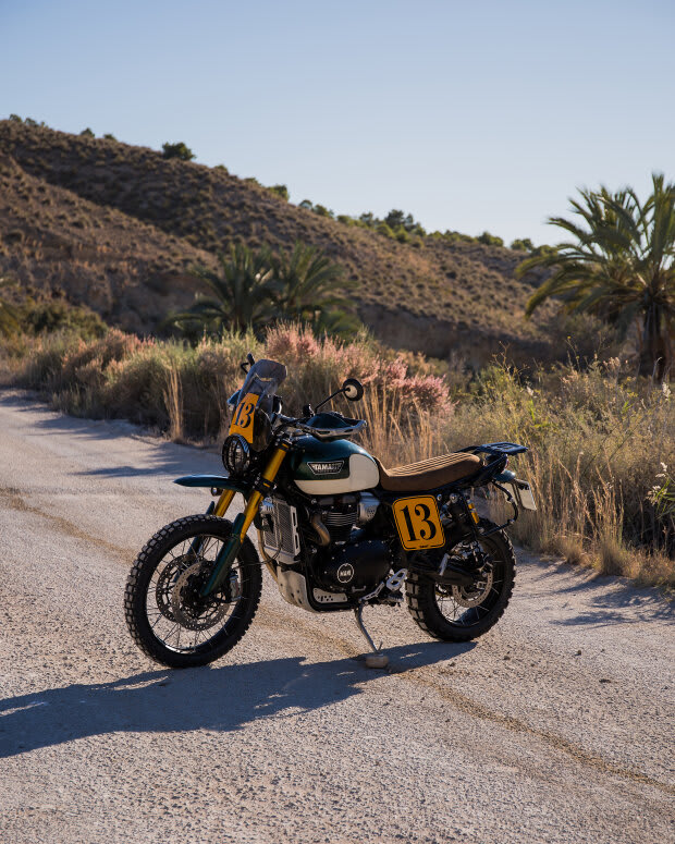 triumph scrambler 1200xe scrambler tamarit mani