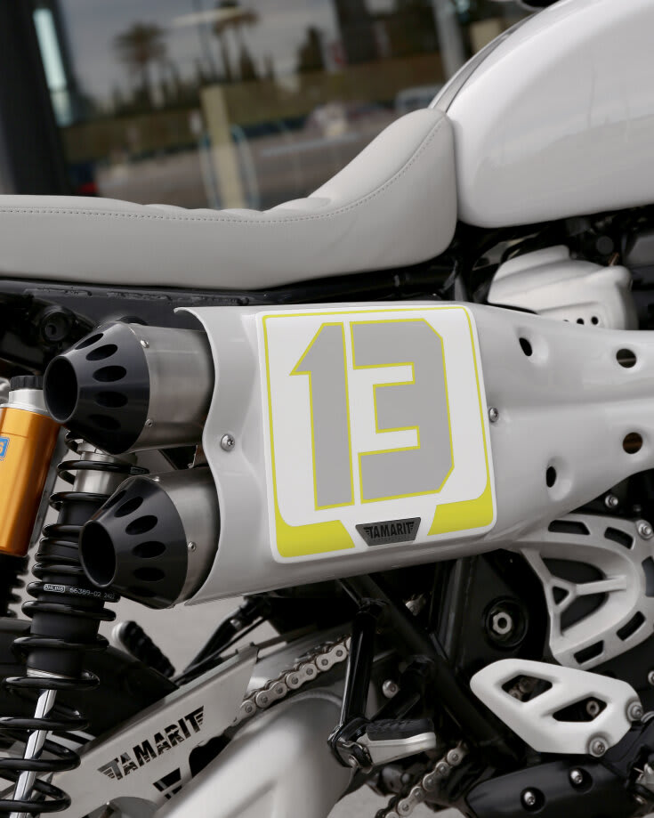 triumph scrambler 1200xe scrambler tamarit serie cyclone