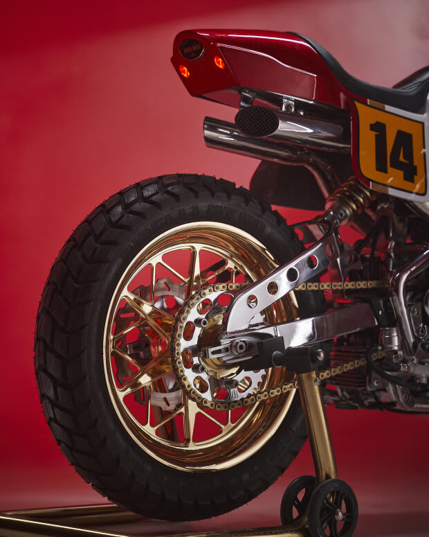triumph bonneville t100 dirt track tamarit silenzio bruna